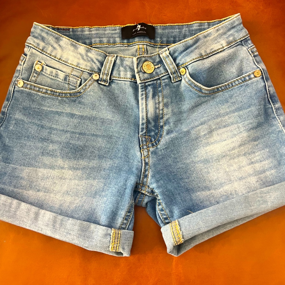 7 For All Mankind Denim shorts size 10 child